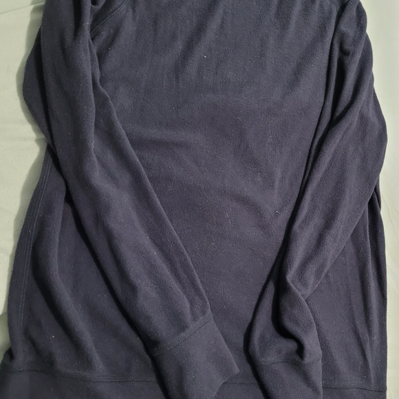 Lole Comfy Charcoal Fleece Shirt, Size L - Picture 3 of 5